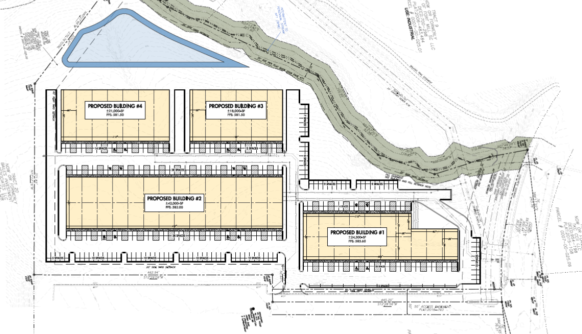 Bailes Ridge Site Plan